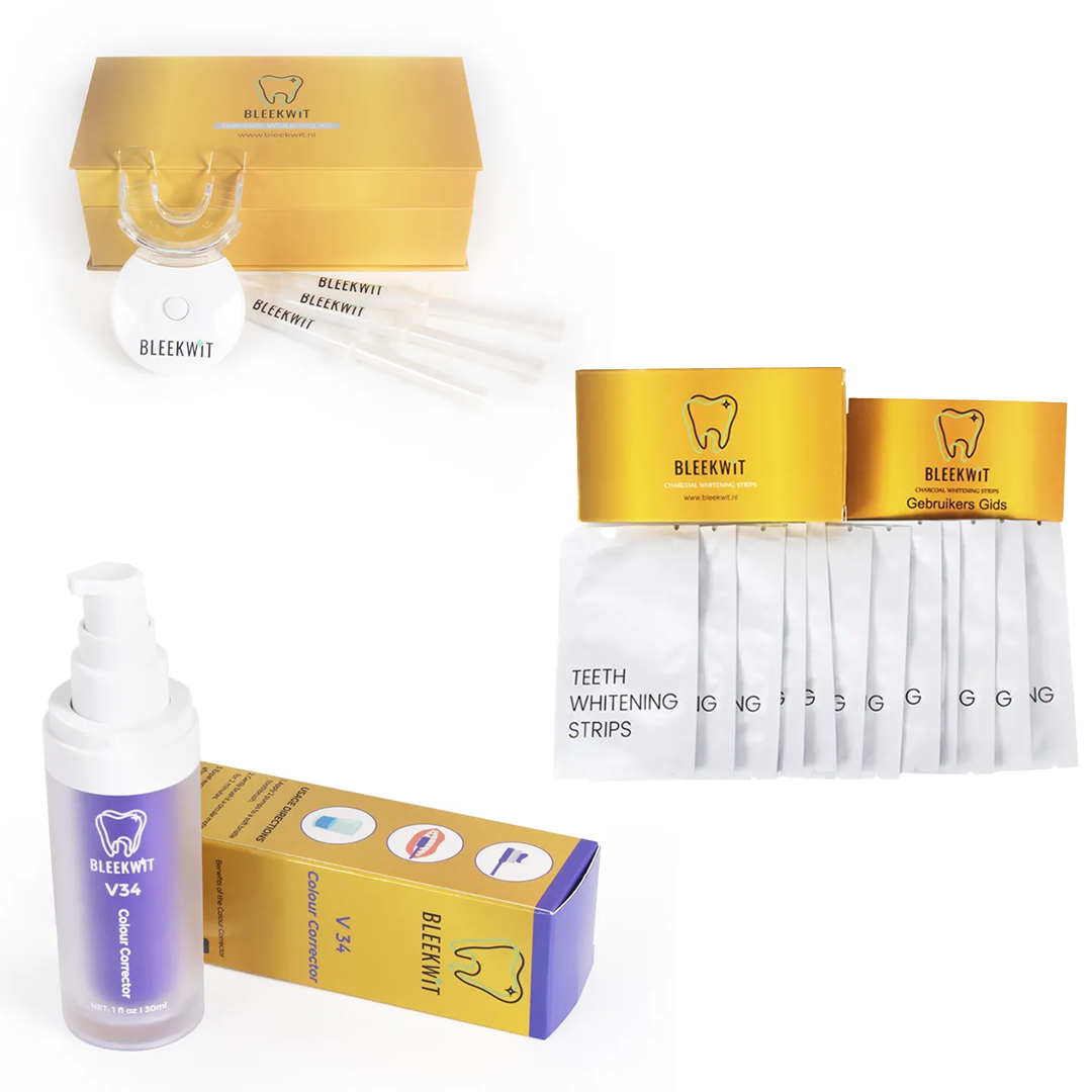 Bleekwit Premium Smile Trio Pakket