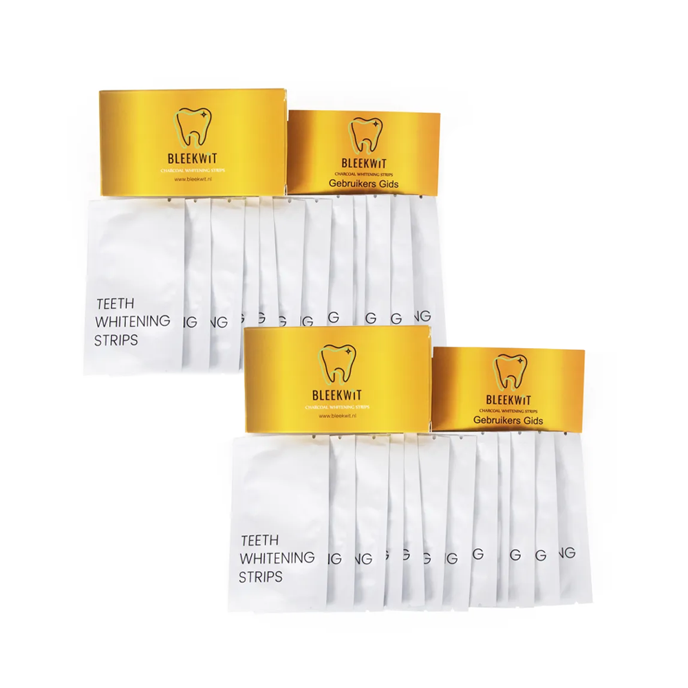 2x Premium Bleekwit Strips Duo Pack