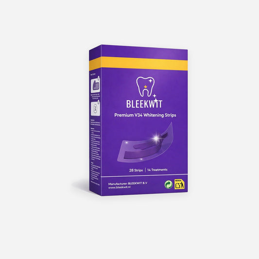 Bleekwit V34 Signature Whitening Strips — Premium Limited